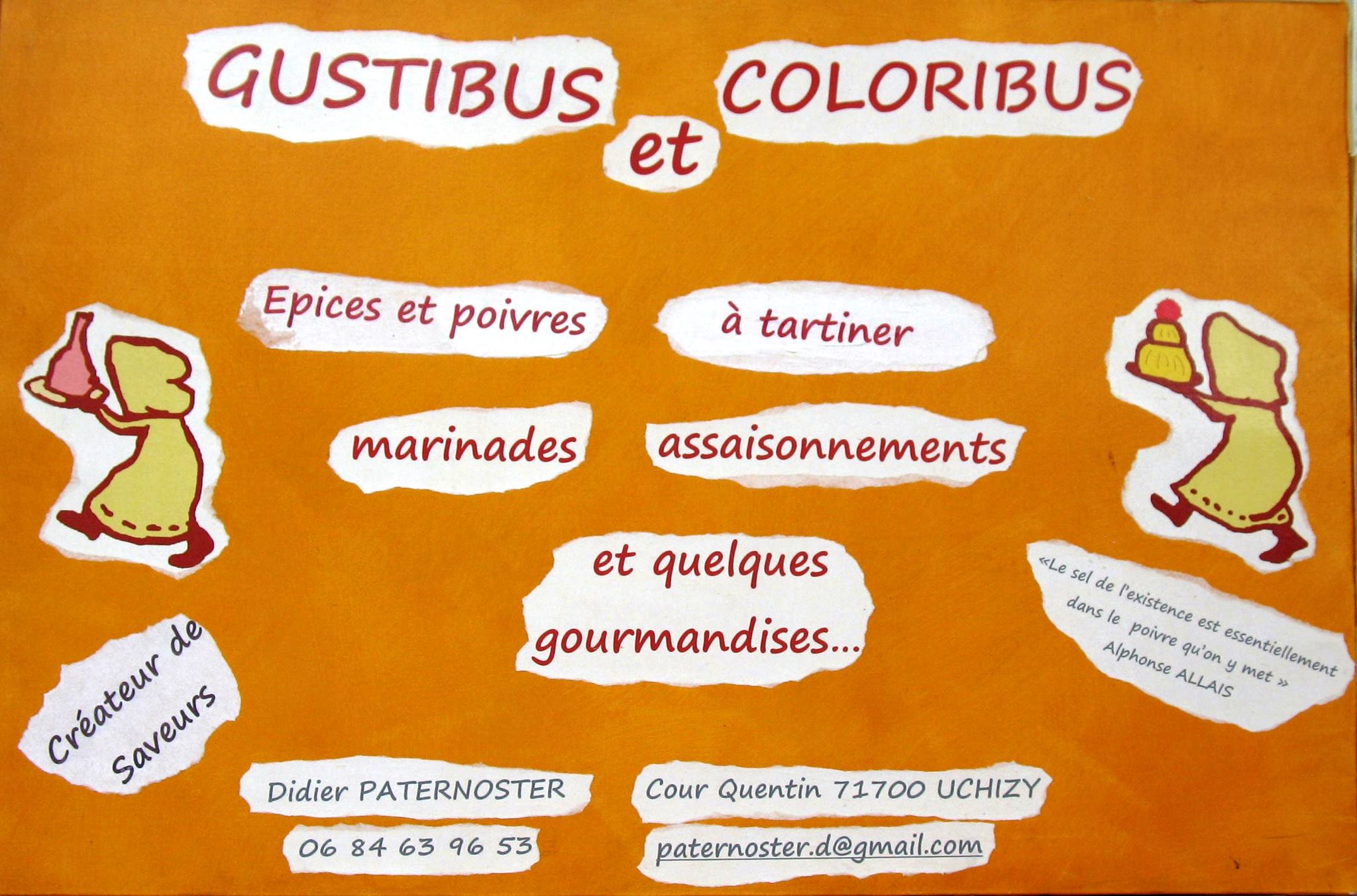GUSTIBUS ET COLORIBUS LOGO